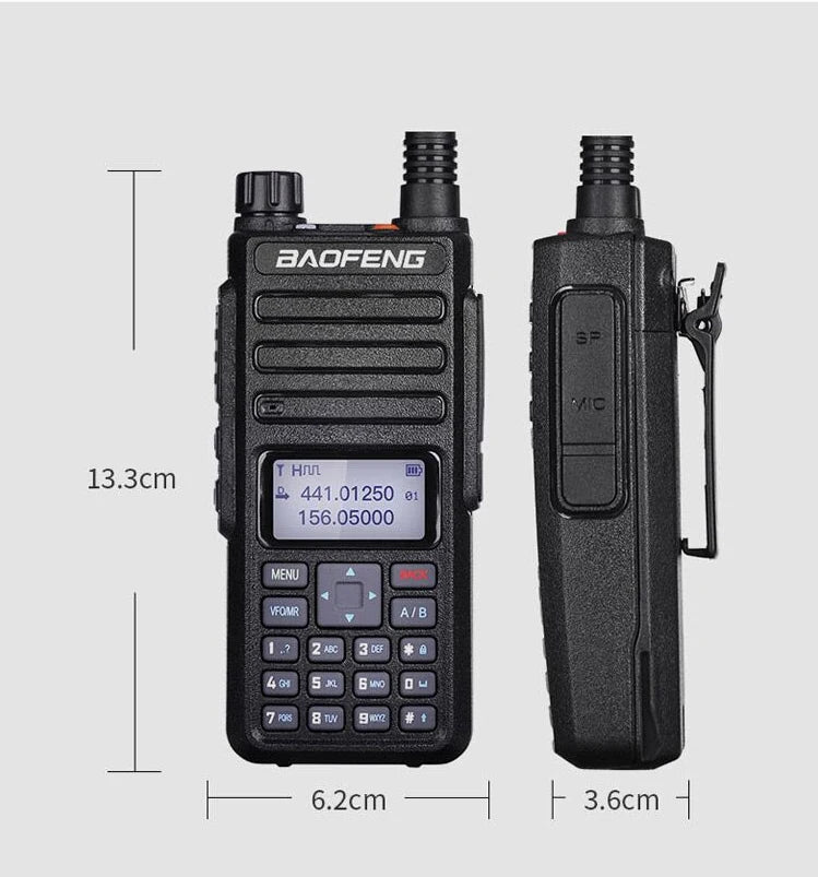 Baofeng Official Store DR-1801 Long Range Dual Band DMR Digital/Analog Walkie Talkie Tier tier II Dual Time Slot Upgrade Radio