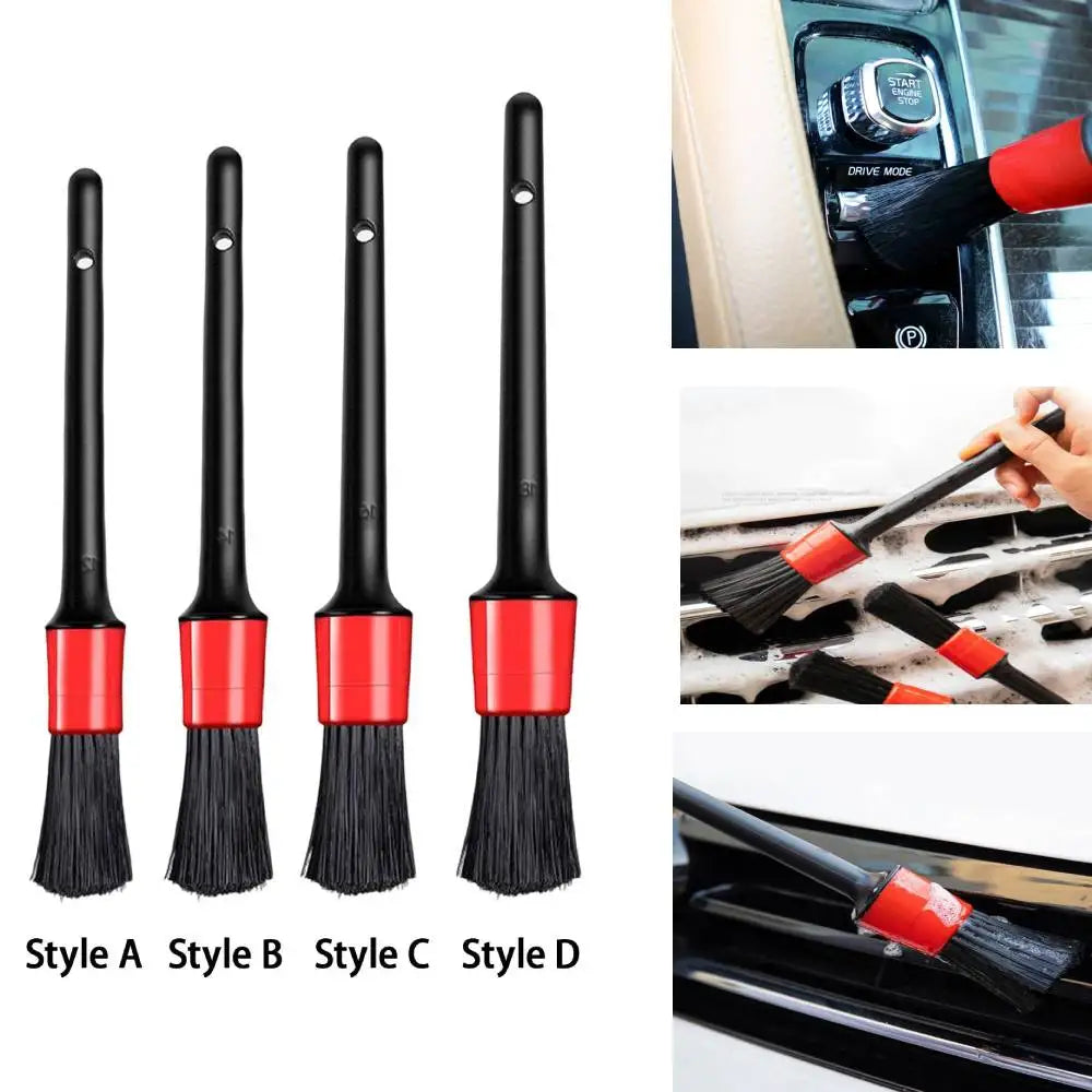 1/5x Car Brushes Set for Car Detailing Cleaning Brush Interior Air Outlet Dashboard Wheels Auto Brushes Tools Car Accessories