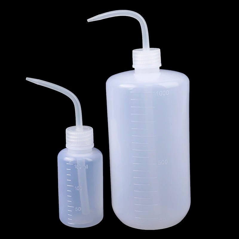 1000ml  Wash Clear White Plastic Green Soap Lab Wash Squeeze Diffuser Bottle Non-Spray Bottle