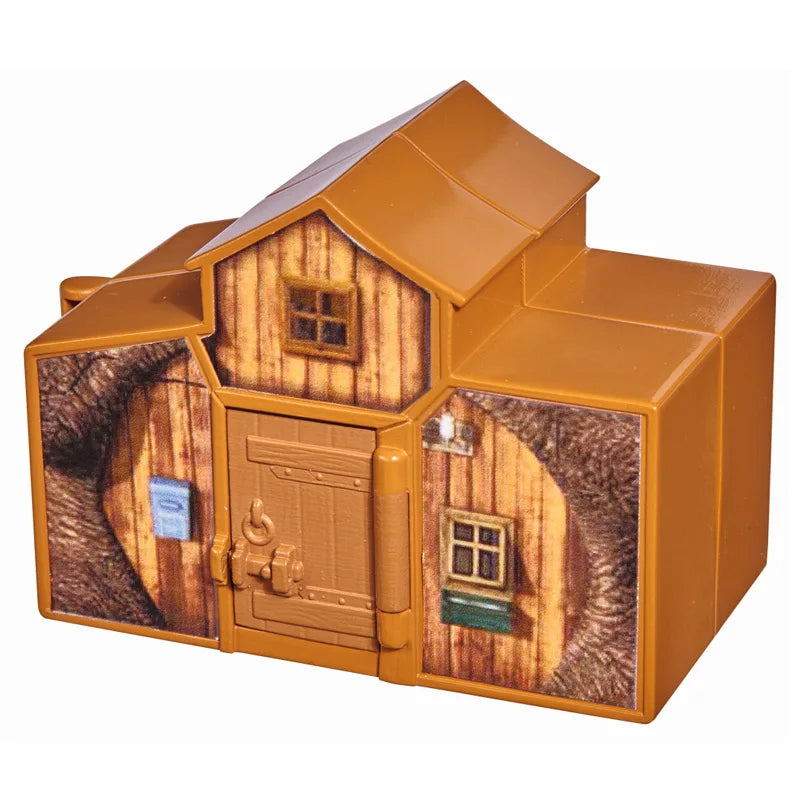 New Martha and The Bear - Mini House Collection Children's House Furniture and Family Toy Set