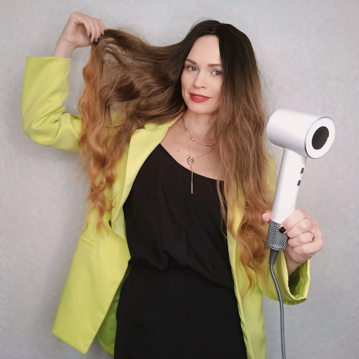 SUBORT R2 High Speed Hair Dryer Wind Speed 26m/s 1500W 110000 Rpm Professional Hair Care Quick Drye Negative Ion Blow Dryer