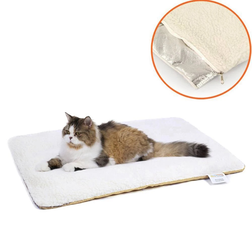 Pet Thermal Mat Dog Bed Self Heating Pet Pads Dog Blanket Cat Bed Blanket Sofa Cushion Home Rug Keep Warm Sleeping Cover