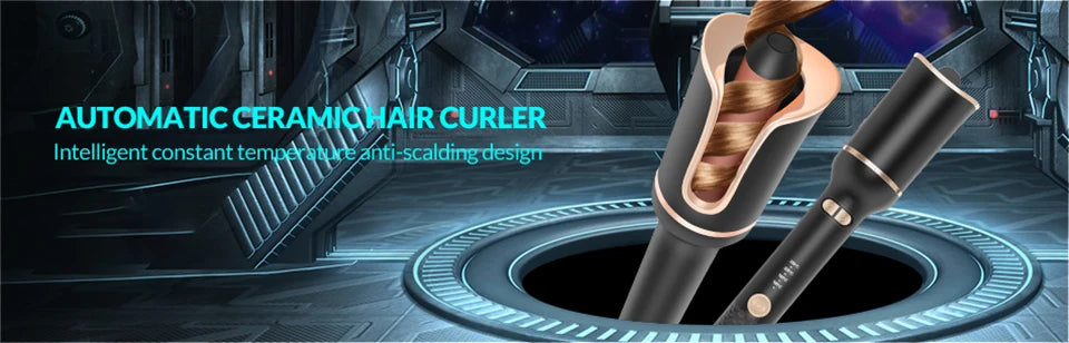 Automatically Hair Curler Automatic Looper Wavy Crimping Curl Tool