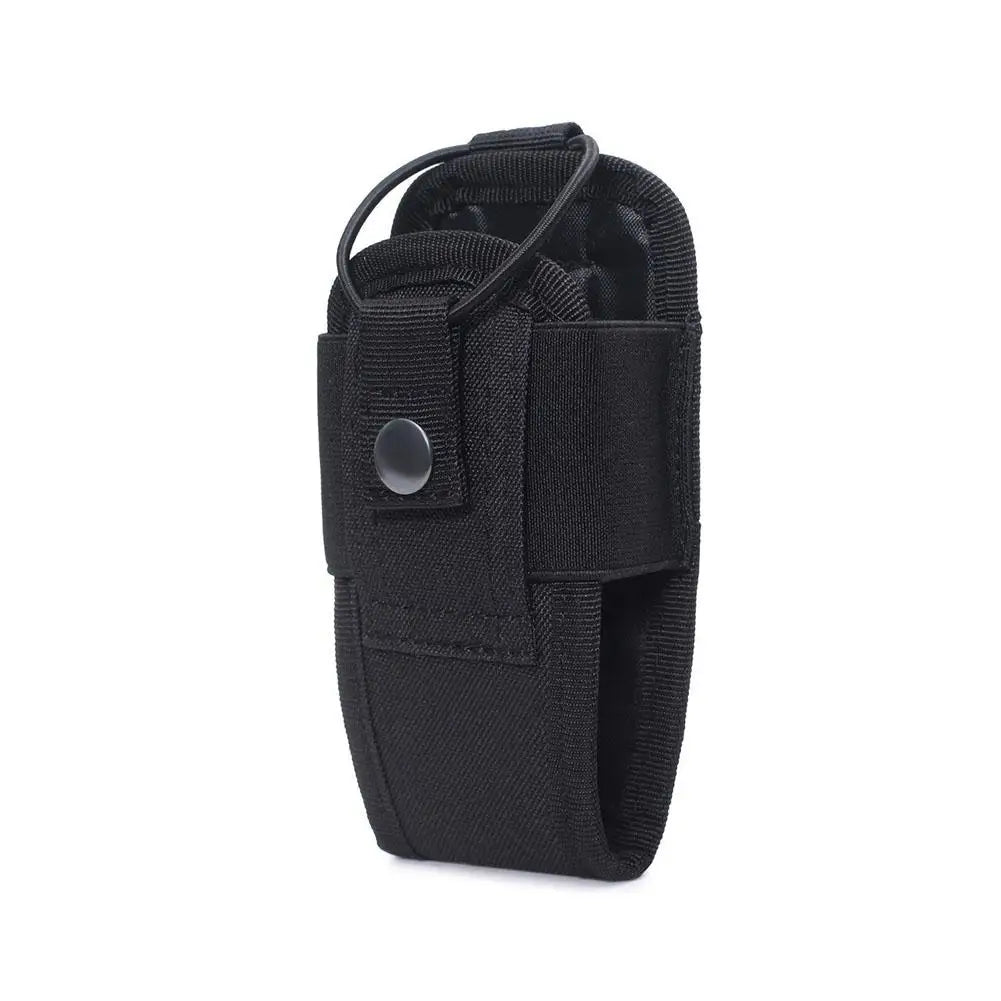 Tactical Walkie Talkie Carry Bag Molle Radio Pouch Holder Pocket Portable Outdoor Hunting Sports Waist Bag Interphone Holster