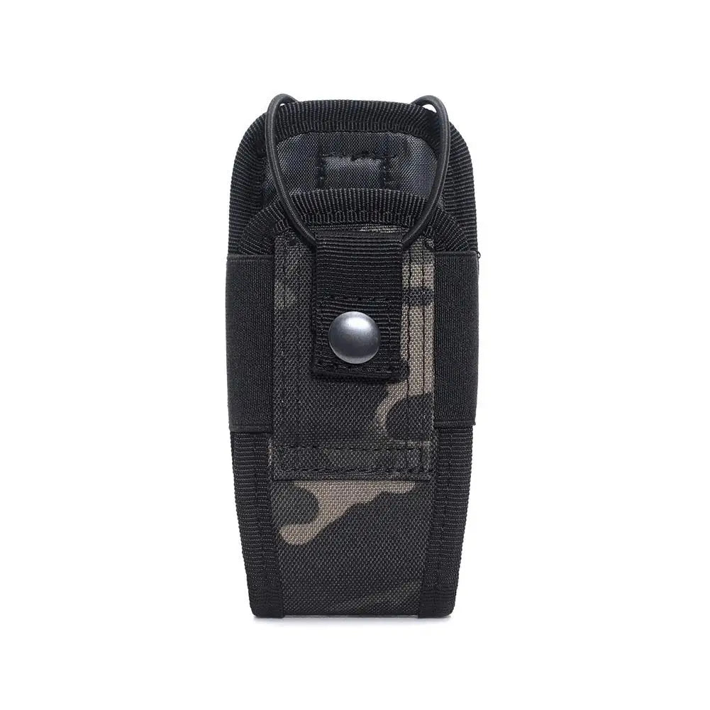 Tactical Walkie Talkie Carry Bag Molle Radio Pouch Holder Pocket Portable Outdoor Hunting Sports Waist Bag Interphone Holster