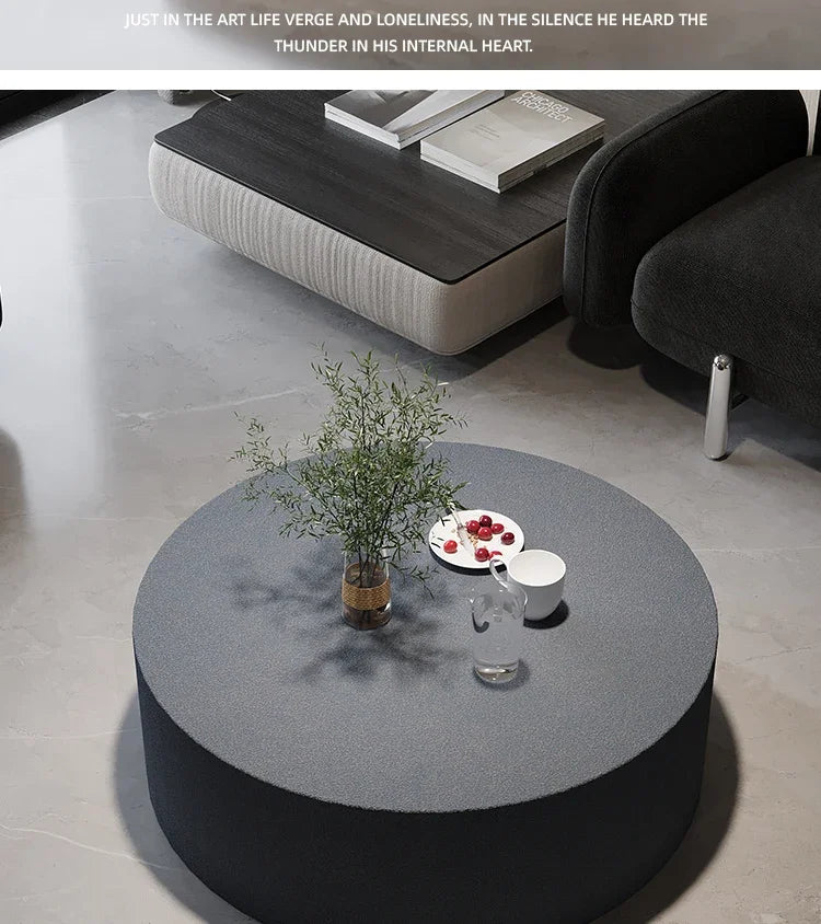 Simple Tea Table Round Marble Magazine Vase Bedroom Apartamento Outdoor Nordic Modern Dining Table Makeup Mesa Balcony Furniture