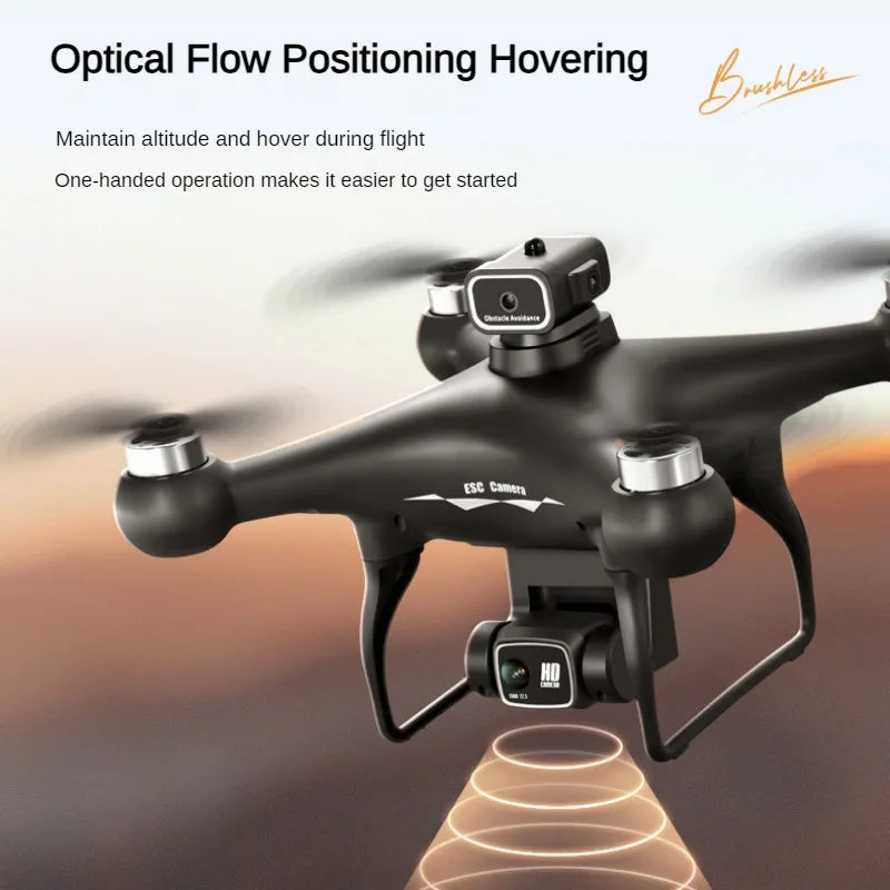 Drone S116 4k Hd Dual Camera Wifi Fpv Optical Flow Positioning Obstacle Avoidance Brushless Rc Quadcopter Drone Professionnel