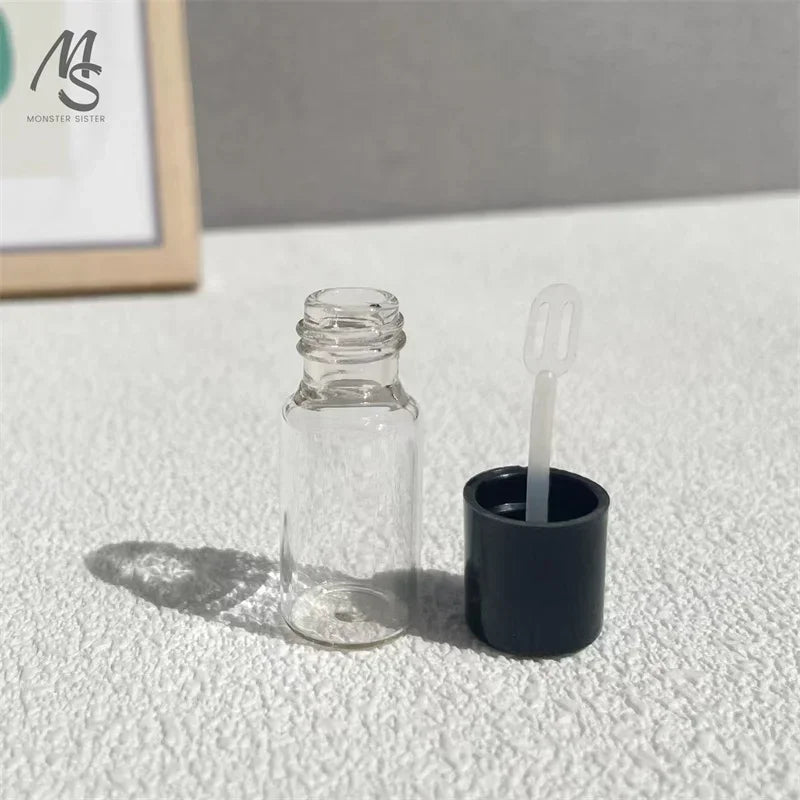 2-10Pcs 4/5ml Liquid Foundation Subpackage Bottle Thickened Glass Bottles Non Fragile Portable Travel Cosmetics Subpackage Tools