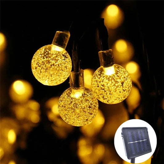 200LED String Solar Lights Outdoor Fairy Camping Lights 22M IP65 Waterproof Garland Christmas Decoration Wedding Lamp Garden