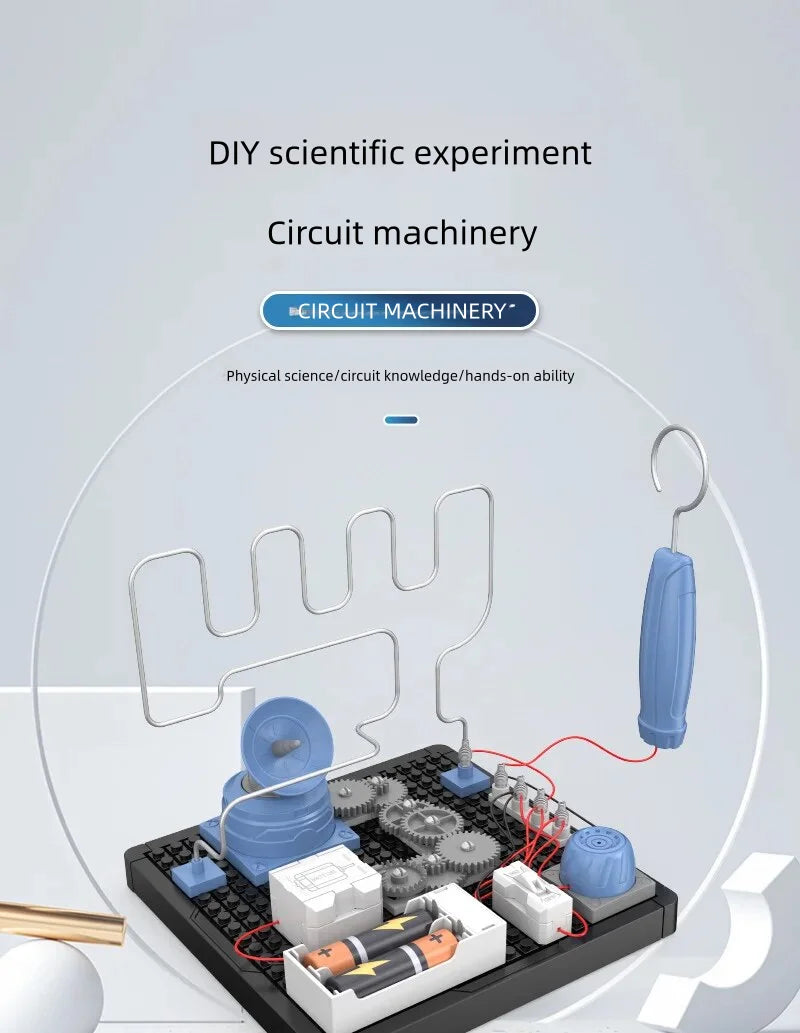 STEM Education Toys for Boys Girls DIY Educational Toy Science Experiment Building Blocks Set for Kids Birthday Gifts