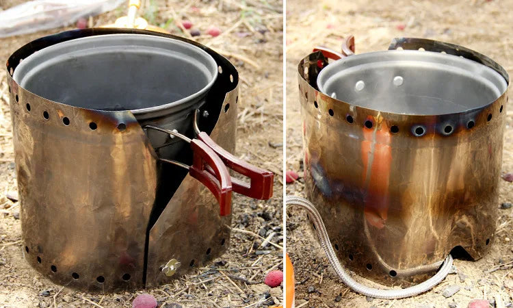 Mini Windshied Titanium Outdoor Camp Stove Wind Shield 15cm High Windproof Board Foldable Camp Titanium Windshield