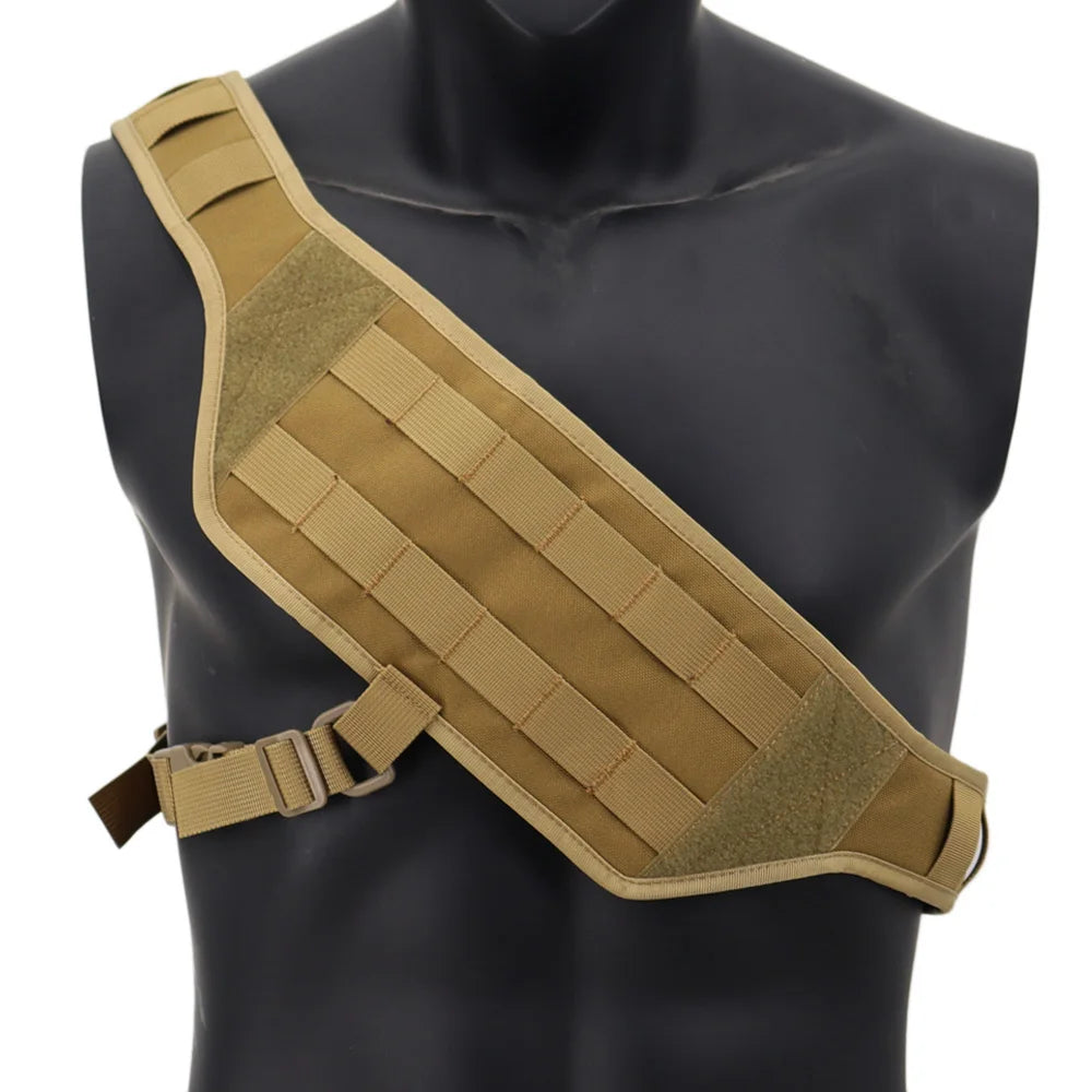 NEW Bandoleer Minimalist Chest Rig Tactical Bandoleer Platform Chest Strap Shoulder Strap Adjustable Nylon Gear Vest