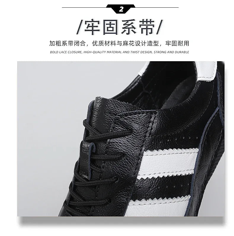 Tennis Men Leather Shoe Natural Cowhide Leather Shoes for Men Original Man Sneakers Deals Men's Sneaker High Quality Shoes Male