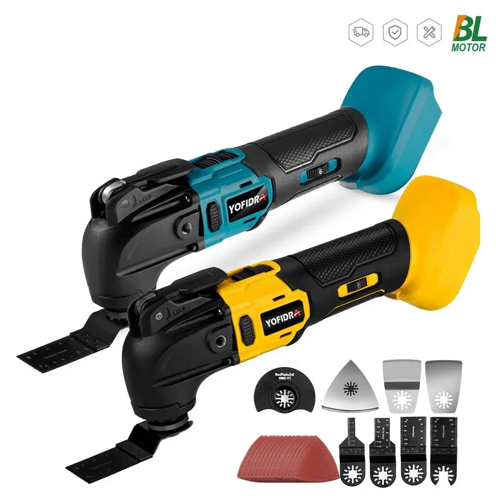 Electric Oscillating Multi-Tools Brushless Variable Speed Renovator DIY home improvement Power Tool For Makita 18V Battery