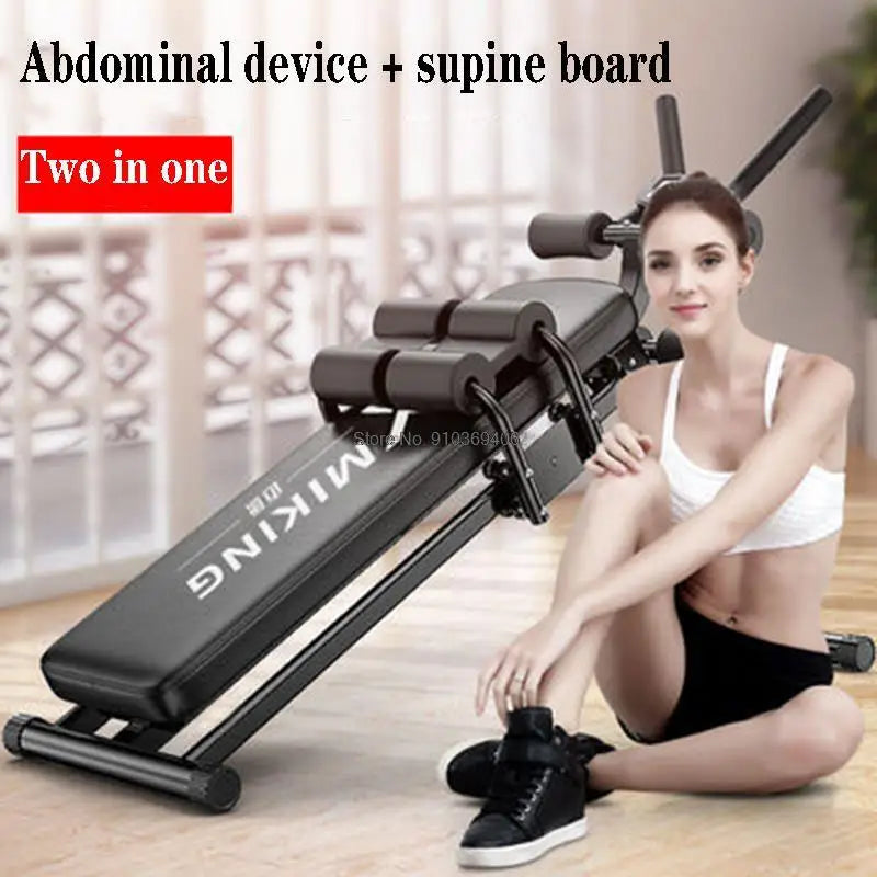 Sit-ups, fitness equipment, household multifunctional integrated abdomen machine, waist and abdomen, thin abdomen, abdominal cur