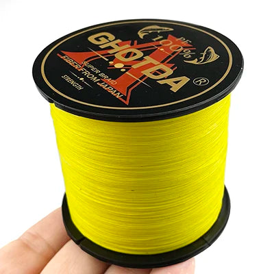 Ghotda 8X Super Strong Braided Fishing Line Multicolor Multifilament Carp Fishing Line 1000m-300m Fishing Gear