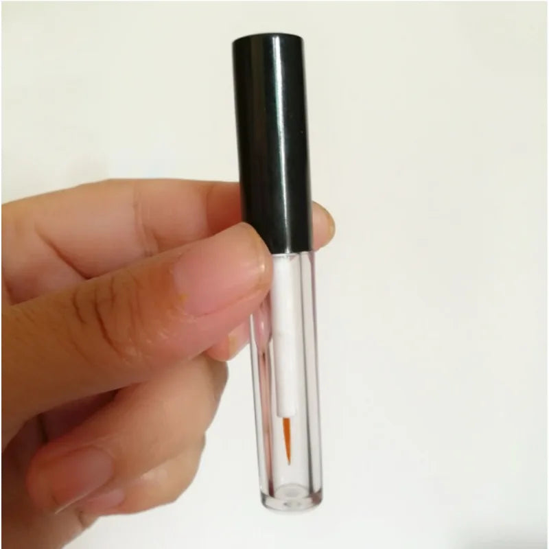 20pcs 5ml Liquid Eyeliner Empty Tube Container for Refilling Eyelash Growth Liquid Mini Dispenser Bottle with Pipette Funnell