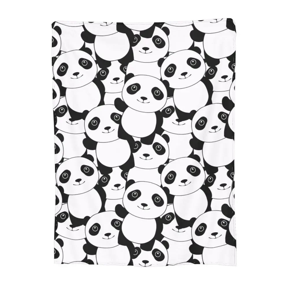 Panda Blanket Cover Coral Fleece Plush Panda,cute,animal Soft Throw Blankets for Bedding Couch Bedroom Quilt