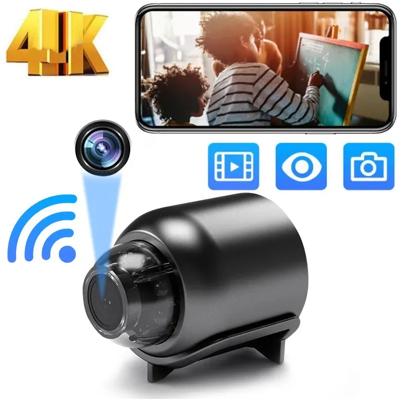 1080P HD Mini Camera Indoor Safety Security Surveillance Baby Monitor Night Vision Camcorder WiFi IP Cam Audio Video Recorder