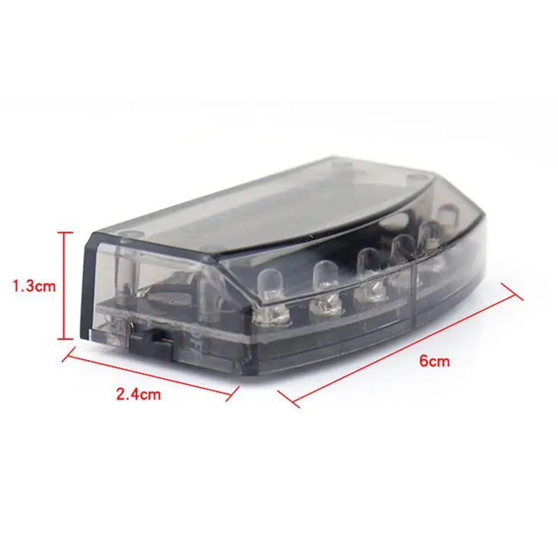 6 LEDs Auto Solar Charger Car Burglar Alarm Lamp Sensor Security Warning Light Security Warning Light Safty Night Driving Signal