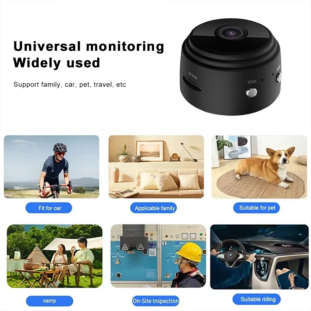 Mini IP Camera 1080P HD Wireless Micro Camcorders Night Version Voice Video Security Surveillance Wifi Cameras Smart Home A9