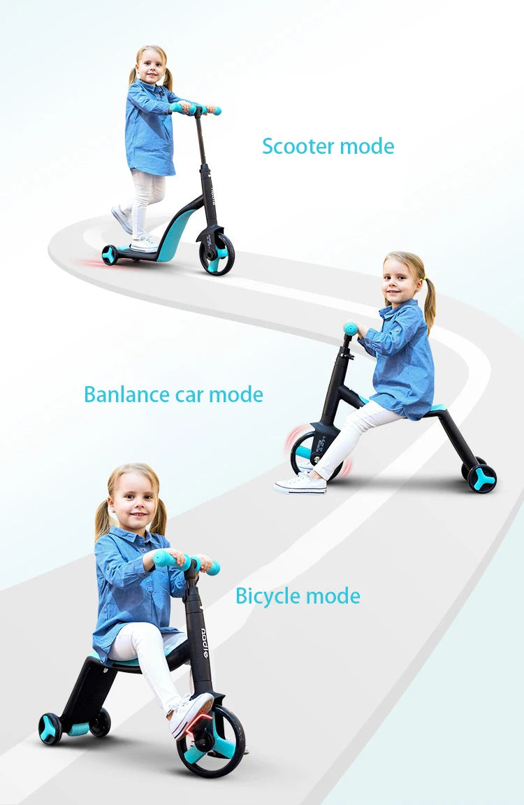 Nadle children scooter/children bicycle/segway,Fashionable 3 in 1 scooter,High quality Child Scooter,children's toy girl and boy