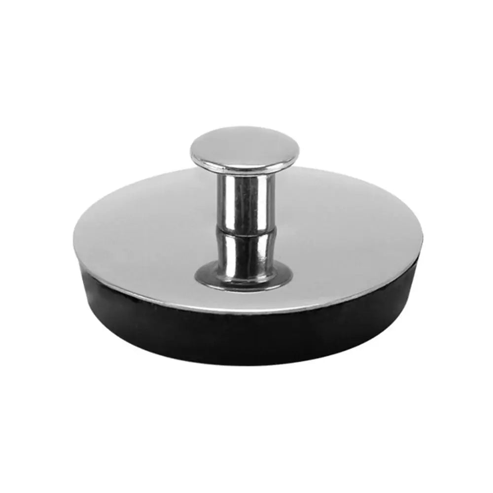 1Pcs Stainless Steel Bath Plug Rubber Kitchen Bathroom Accessory Drain Stopper Water Easy to Use Bath Tub Caps