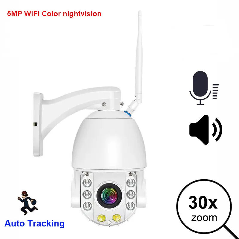 IMX415 4K 8MP 6MP 5MP 4MP 3MP 2MP outdoor Onvif-compatible H265 POE IP PTZ camera speed dome 30x zoom ptz ip camera