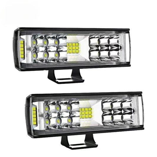 LED Work Off-road Lights Double-row Three-sided Spotlights Off-road Vehicles General LED Strip Lights