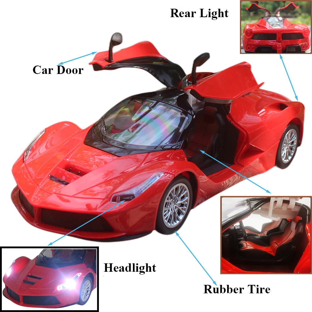 Paisible 1:14 Electric RC Car Classical Remote Control Cars Door Can Open Vehicle Toys For Boys Girls Kids Gift 6066