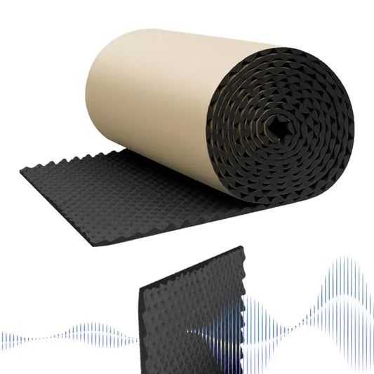 200x50x2cm Car Sound Insulation Pad Auto Thermal Insulation Mat Waterproof Soundproofing Barrier Interior Accessories