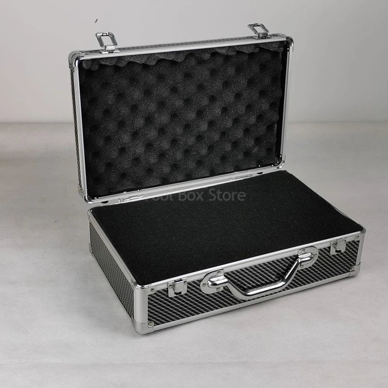 Aluminum Tool Box Waterproof Safety Equipment Instrument Case Storage Box Large Hard Case Toolbox Aluminum Tool Case Suitcase