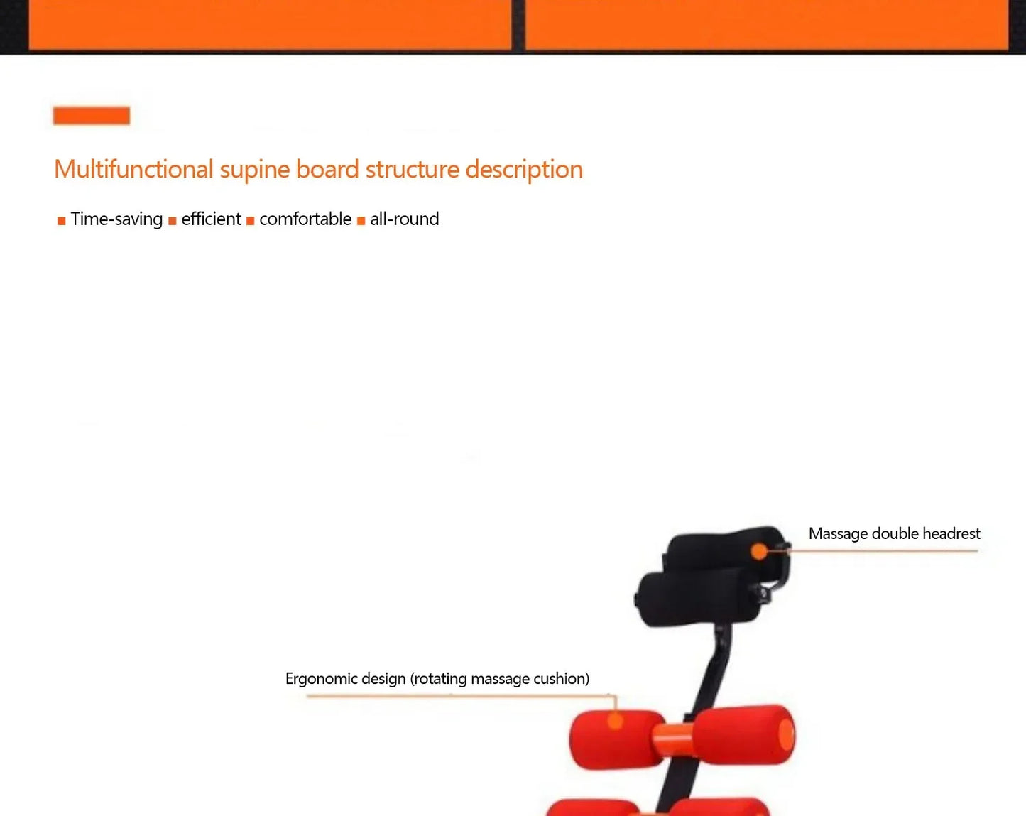 Multifunctional Abdominal Abdominal Machine Supine Board Sit-up Assist Fitness Equipment Home Exercise Abdominal Muscle Assist