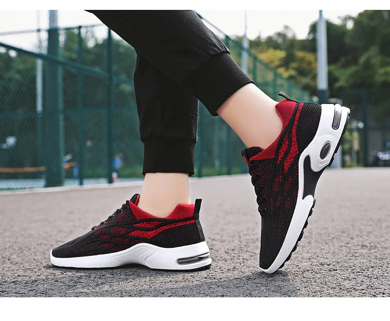 Hot New men Shoes trend men's shoes breathable lace-up running shoes Korean version light casual sports shoes