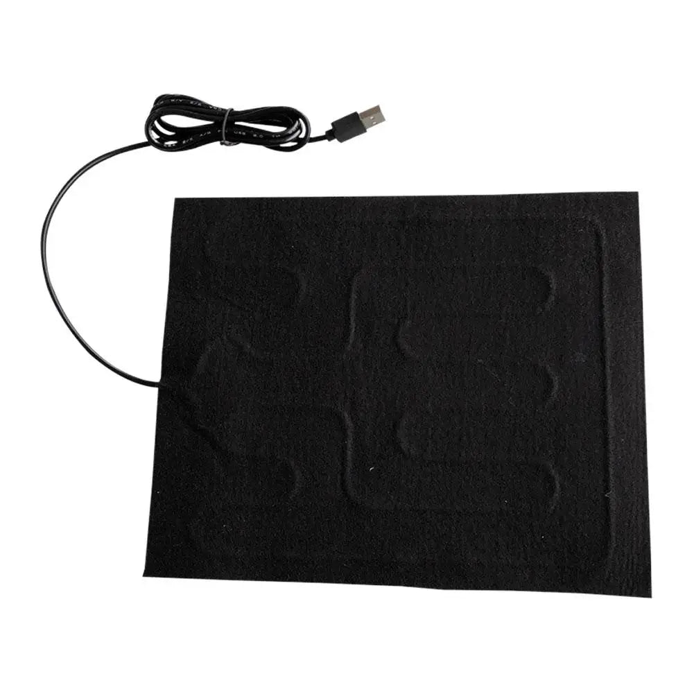 USB Seat Cushion Heater USB Heating Film Warm Folding Heated Sheet Car Seat Mat Cushion Pet Reptile Winter Warm Pads