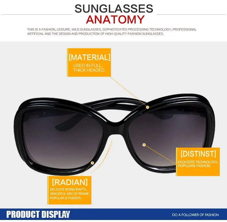 2024 New Style Women Sunglasses Fashion Trend Oculos Outdoor Sport Sun Glasses UV400 Protection Female Eyewear 5037