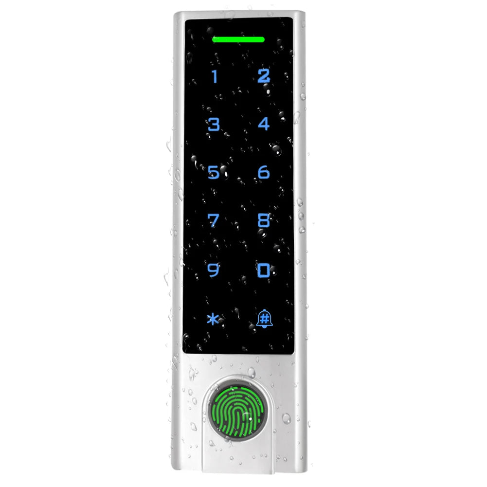 H3 / HF3 Tuya 2.4G Wifi Fingerprint Keypad 125Khz RFID Access Controller Waterproof Remote Control Anywhere Door Access Opener