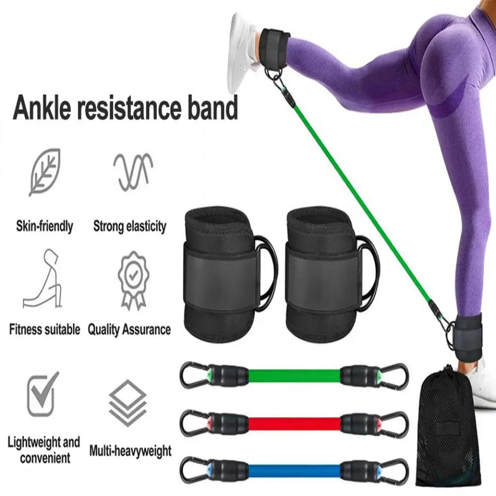 Ankle Resistance Bands Resistance Bands Adjustable Ankle Resistance Band Set,Strength Training Equipment At Home