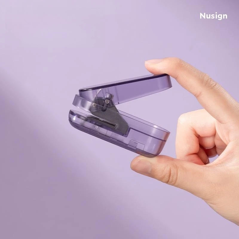 1Pcs Deli NS088S Nusign Office Desk Hole Punch Manual Punch For Document Binding School Office Supplies Stationary Puncher