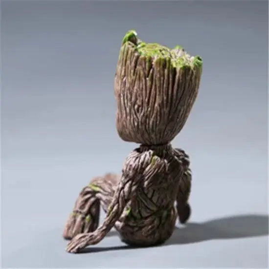 6Cm Groot Guardians of The Galaxy Tree Man Hreos Anime Mini Decorate Toys Action Figure Sitting Groot Kids Model Toys Gifts