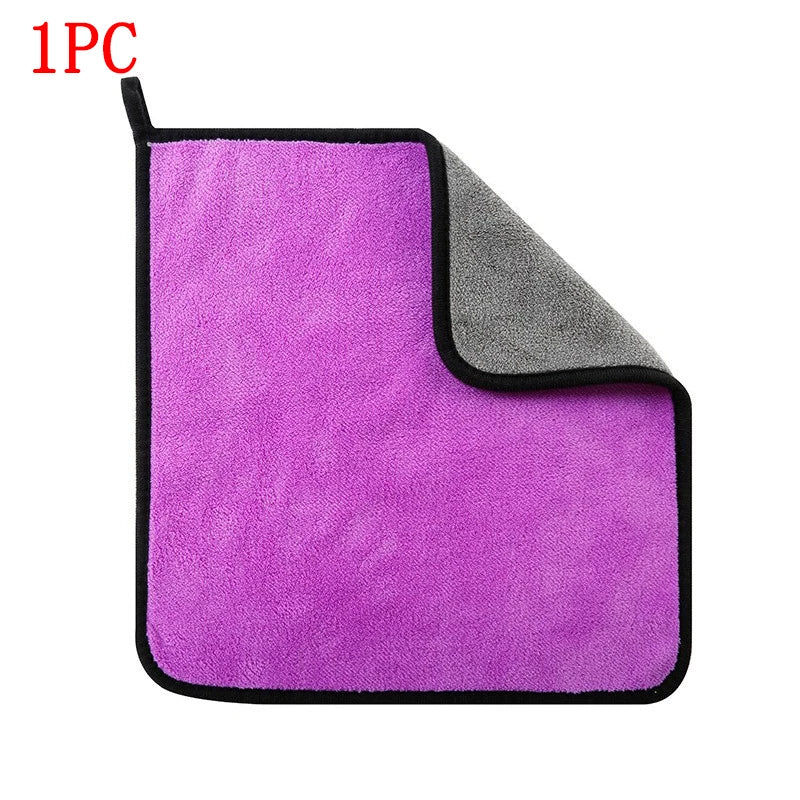 Car Wash Towel Microfiber Towel Care Cloth Car Detailing Washing Cloth Cars Microfiber Washing Cloth Auto Cleaning Accessories