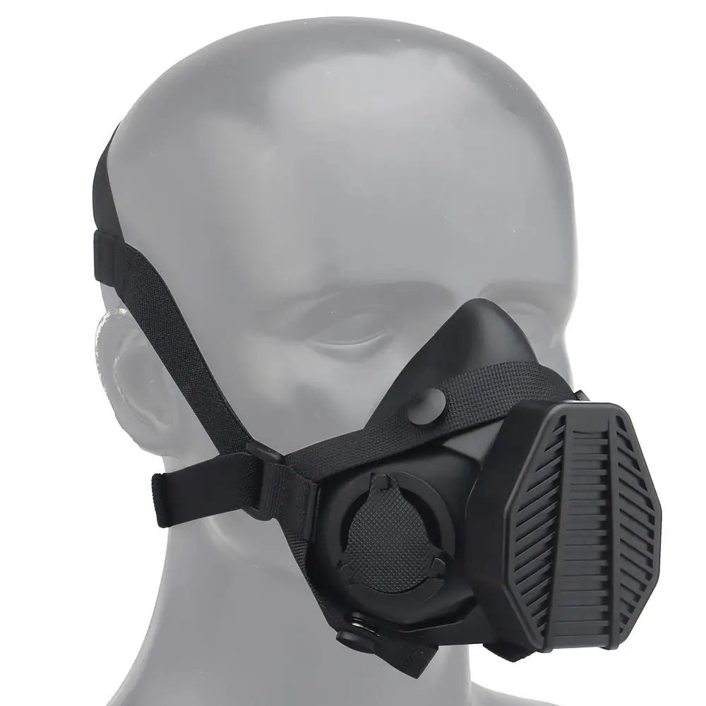 Protective Tactical Respirator Protective Mask HEPA Filtration Half Face Gas Mask SOTR Special Operations Half Mask