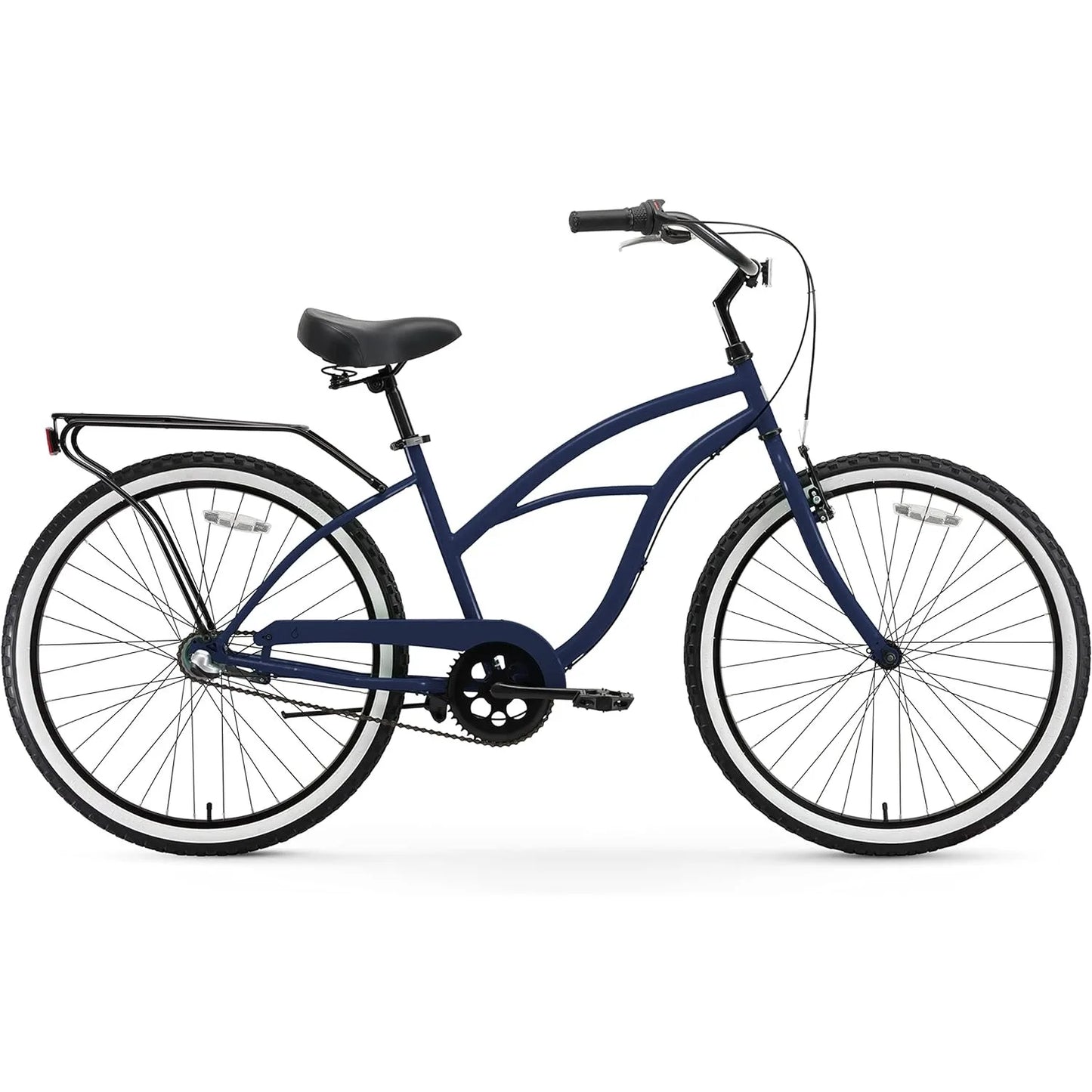 26" / 3-speed Around The Block Women's Beach Cruiser Bike