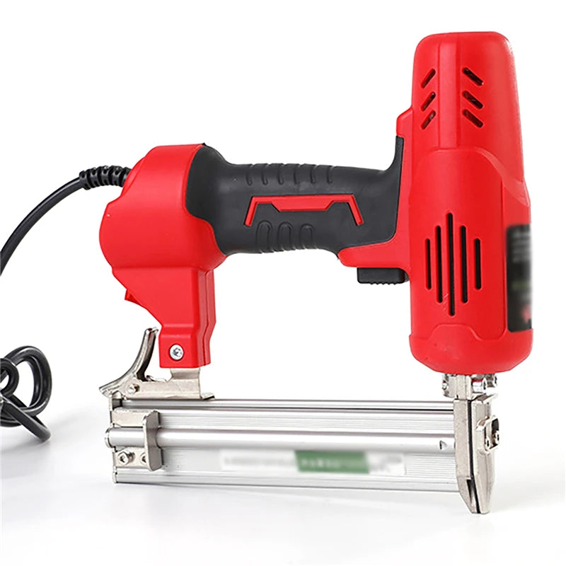 Electric Stapler Nail Gun Staple Gun F30 Nailer Furniture Tool Wood Frame Stapler Woodworking Power Tool for Home Upholstery DIY