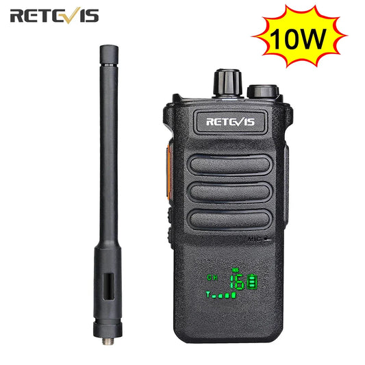 Retevis RT86 10W Walkie Talkie Long Range Communication Radios Walkie-talkie Professional Communicator Two-way Radio Long Reach