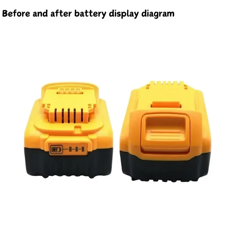 20V 18V DCB200 12.0Ah Replacement Li-ion Battery for DeWalt DCB205 DCB201 DCB203 Power Tool Battery 20 Volt MAX With Charger