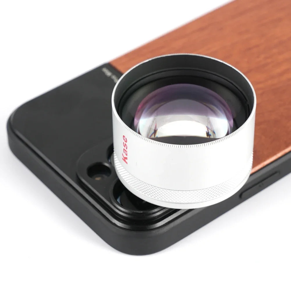 Kase Phone HD Master Macro Lens Pro for iPhone 15 14 13 12 11 8 7 X XR Samsung Xiaomi Android,17mm Thread Mount / Metal Body