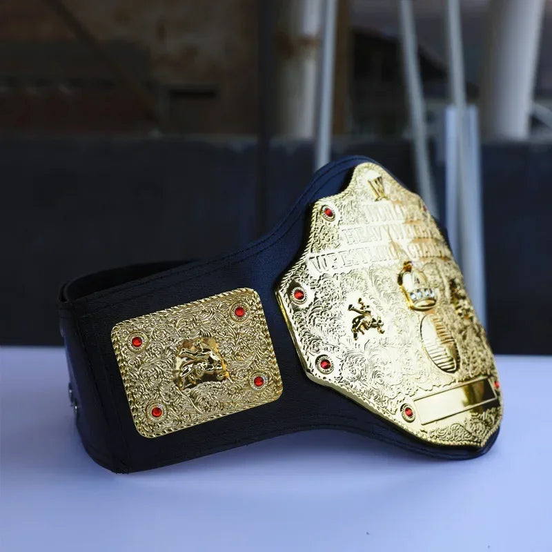 Golden Belt 1:1 Figure Model Props Character Party Wrestling Wwe Championship Belt Heavyweight Boxing Champion Decorative Gift