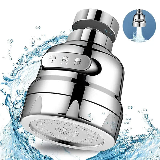 Zhangji Adjustable Swivel Kitchen Faucet 360 Degree Aerator Sprayer Filter Nozzle Diffuser Water Saving Bath Faucet Connector