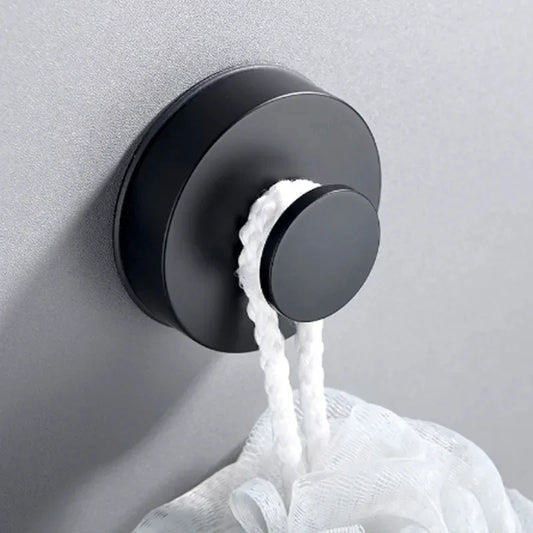 Black/white Vacuum Suction Cup Hooks Punch Free Bath Sucker Hook Wall Hook Hanger Glass Kitchen Bathroom Hooks for Towel Handbag